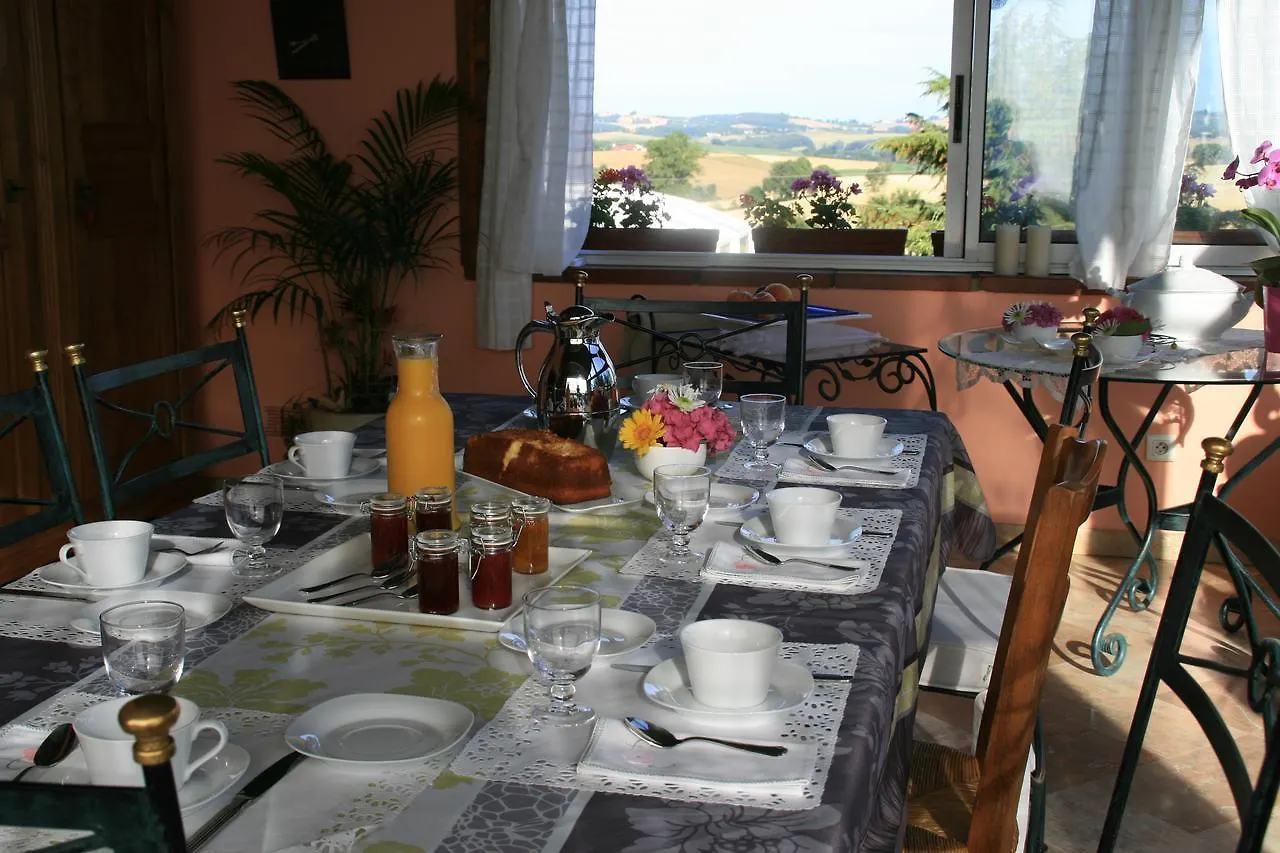 Nocleg ze śniadaniem Les Fleurs Du Parc Bed and Breakfast Mansempuy