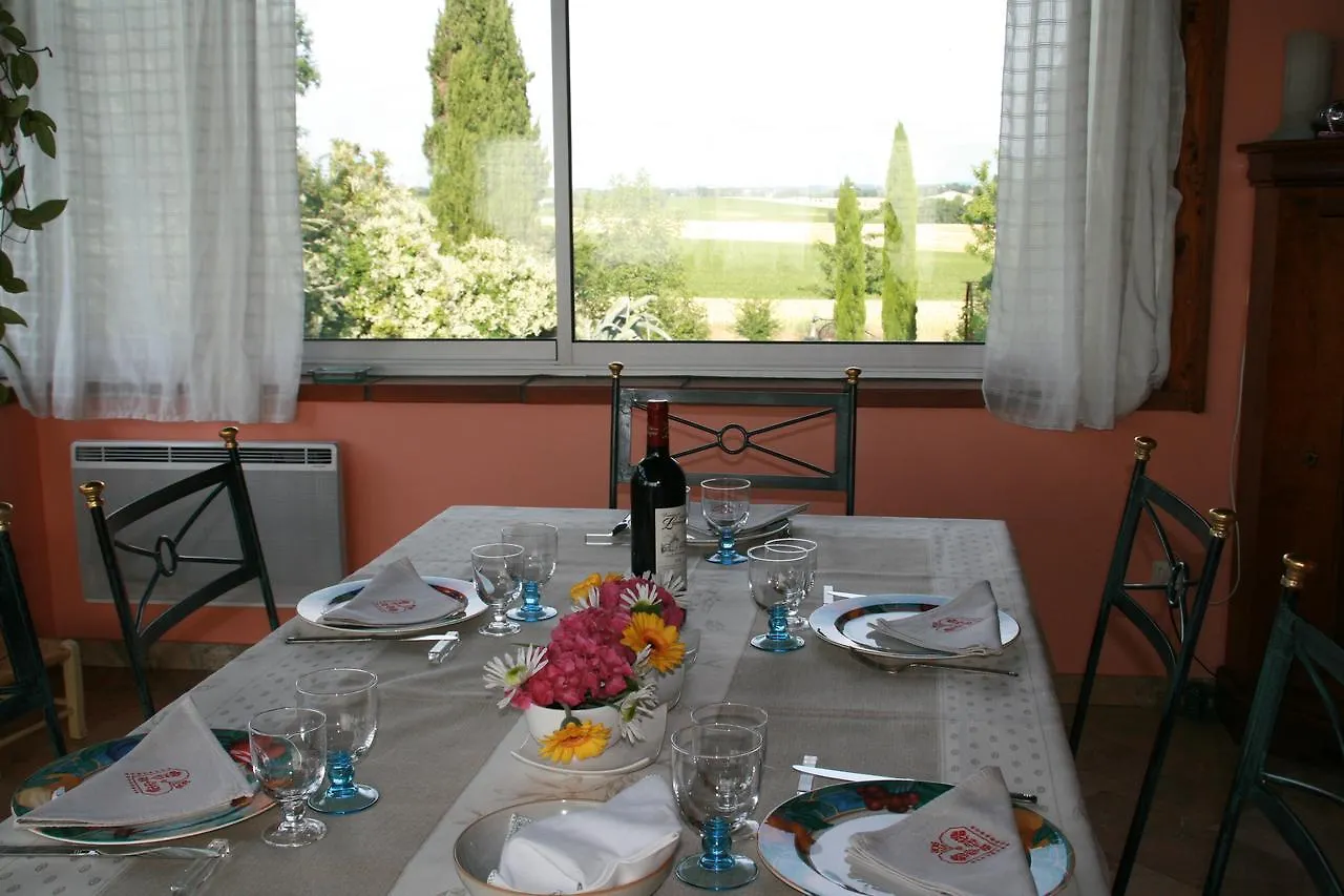 Les Fleurs Du Parc Bed and Breakfast Mansempuy Nocleg ze śniadaniem